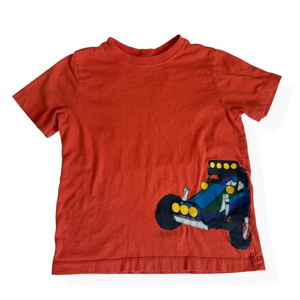 Hanna Andersson Orange Graphic Tee 120cm US 6-7